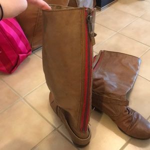 Tan Steve Madden Boots